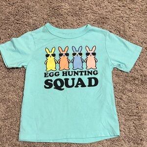 Egg Hunting Squad Kids T-Shirt - Teal